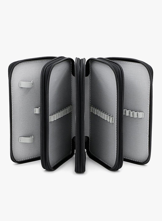 4 Layer Pen Case Black - Image 2