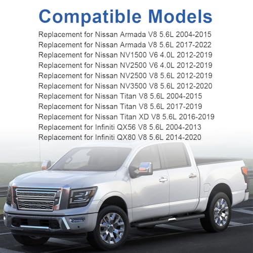 JDMON Vapor Charcoal Canister Replaces 14950-7S00A Replacement for Nissan Armada 5.6L 2004-2022, NV1500 NV2500 4.0L NV3500 5.6L 2012-2019, Titan Infiniti QX80 2004-2019, QX56 2004-2013 Evap Canister - Image 2