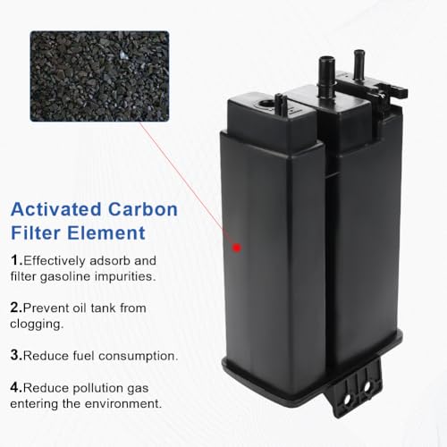 JDMON Vapor Charcoal Canister Replaces 14950-7S00A Replacement for Nissan Armada 5.6L 2004-2022, NV1500 NV2500 4.0L NV3500 5.6L 2012-2019, Titan Infiniti QX80 2004-2019, QX56 2004-2013 Evap Canister - Image 5