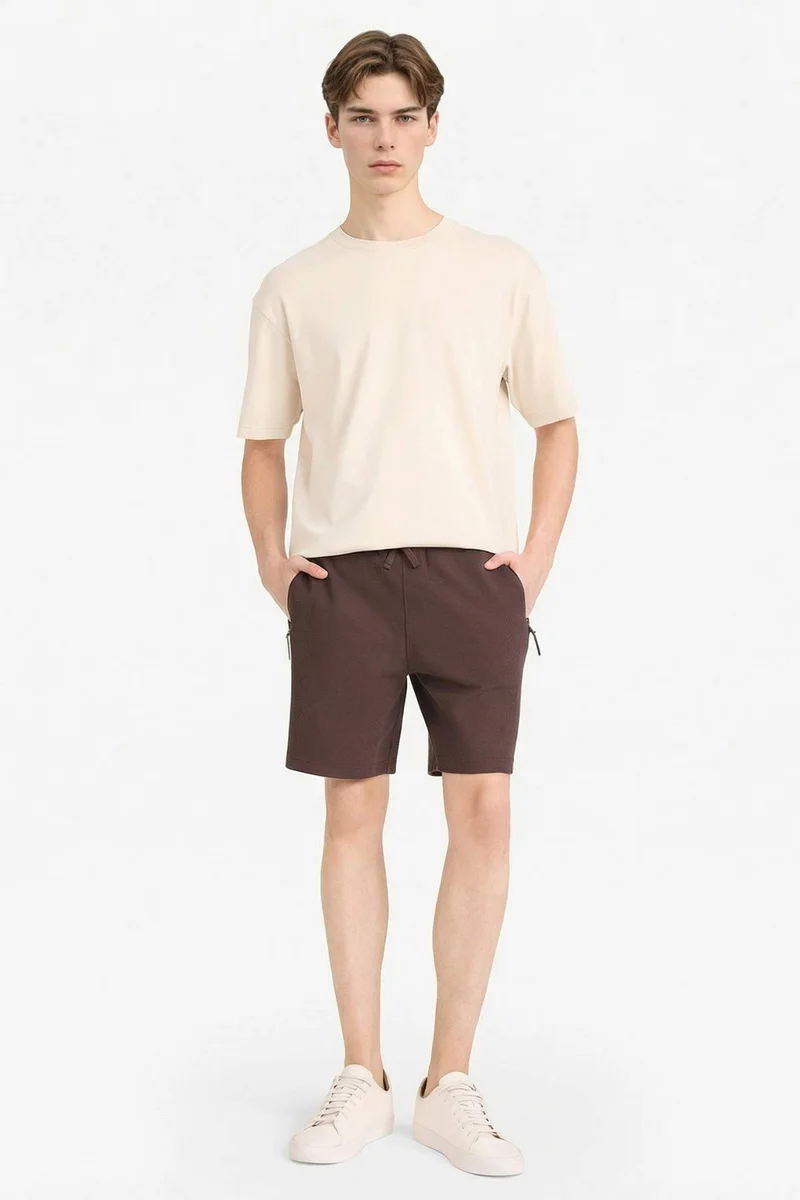 DeFacto Regular Fit Straight Leg Shorts