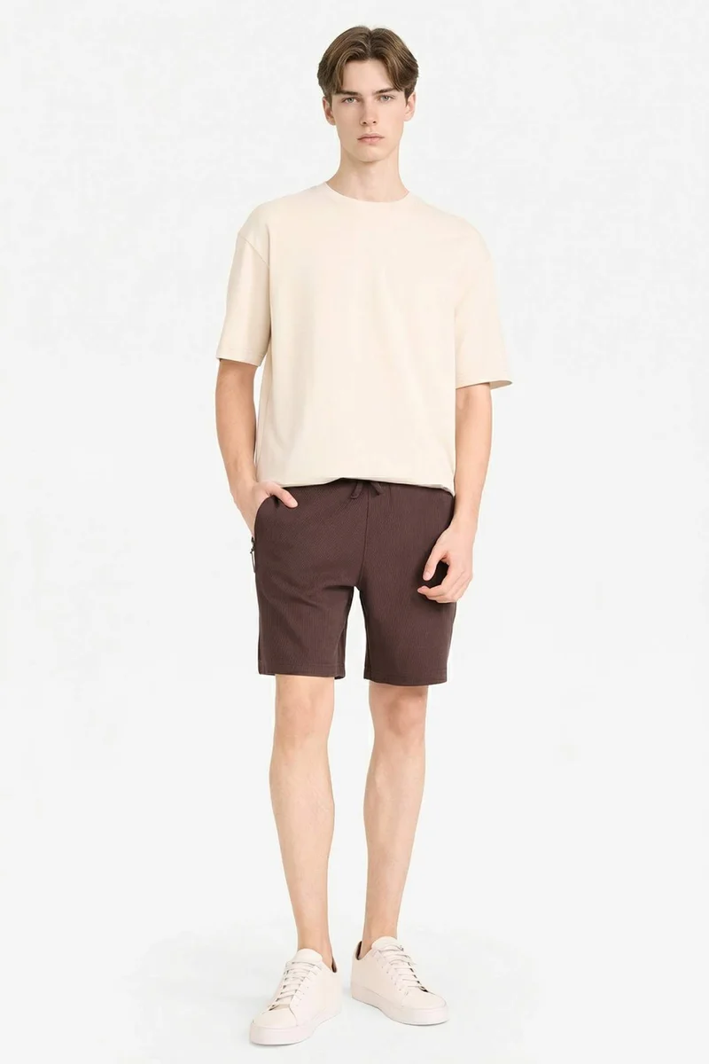 DeFacto Regular Fit Straight Leg Shorts