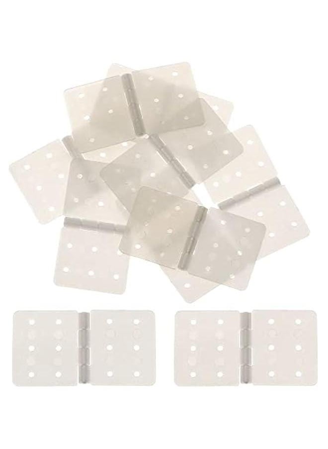 Generic - 20pcs Pinned Nylon Hinge 20x36mm L Size for Airplane Aileron Connection RC Airplanes Parts - Image 1