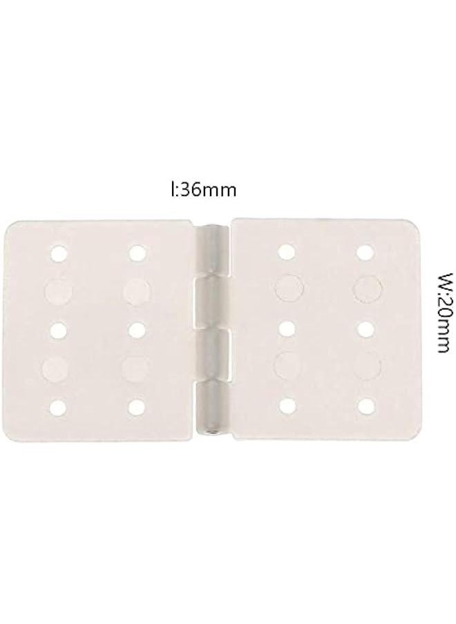 Generic - 20pcs Pinned Nylon Hinge 20x36mm L Size for Airplane Aileron Connection RC Airplanes Parts - Image 1