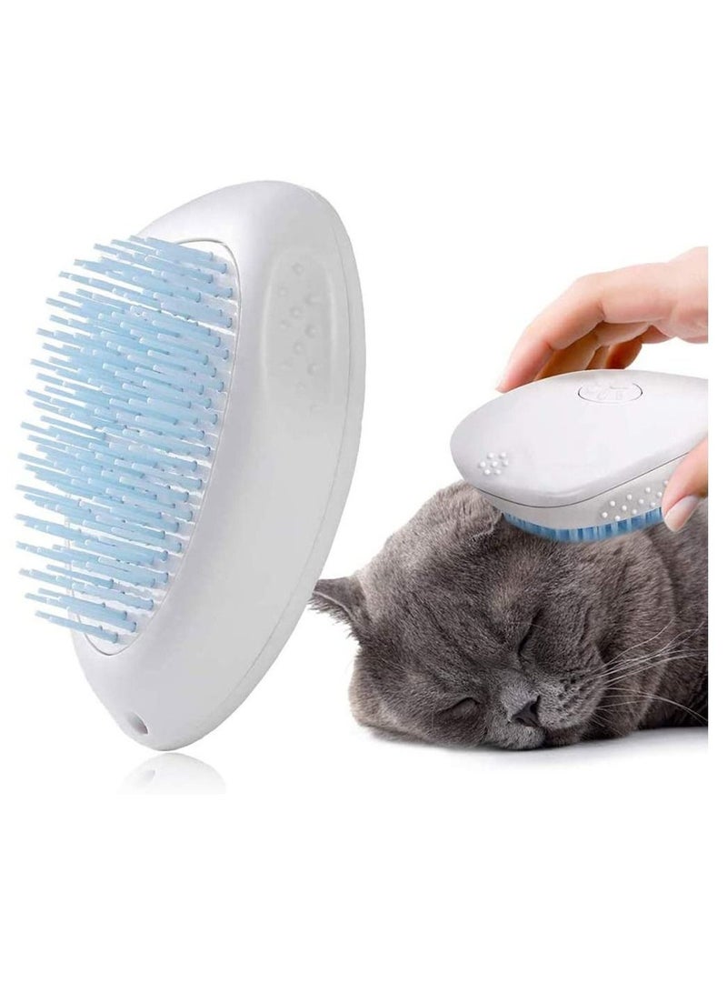 الأزرق جي دبليو Dog Brush Cat Slicker Pet Grooming Comb, Washable Shedding Massage Bath for Long and Short Hair Brush, - Image 4
