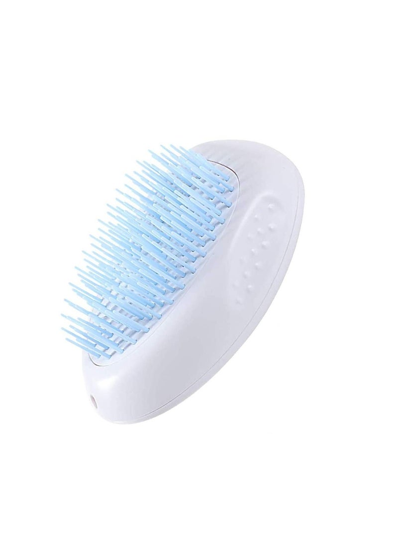 الأزرق جي دبليو Dog Brush Cat Slicker Pet Grooming Comb, Washable Shedding Massage Bath for Long and Short Hair Brush, - Image 1
