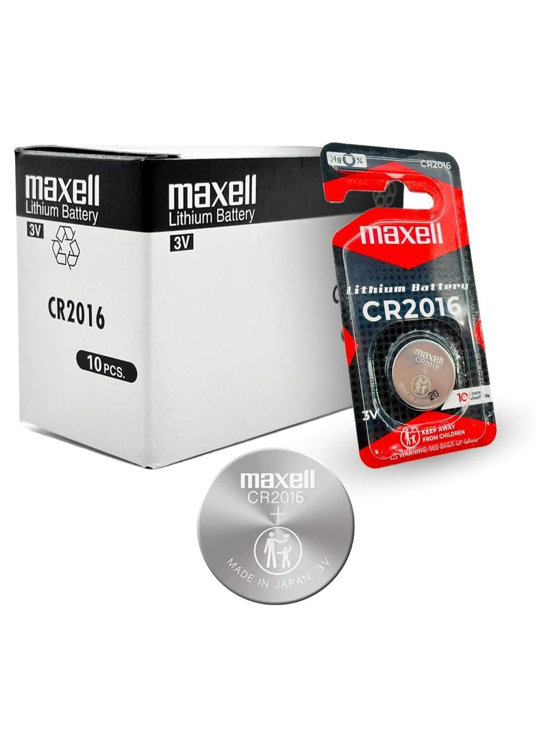 Maxell Maxell CR 2016 LITHIUM BATTERIES (2 piece) 3V Watch 2016 New  - Image 2
