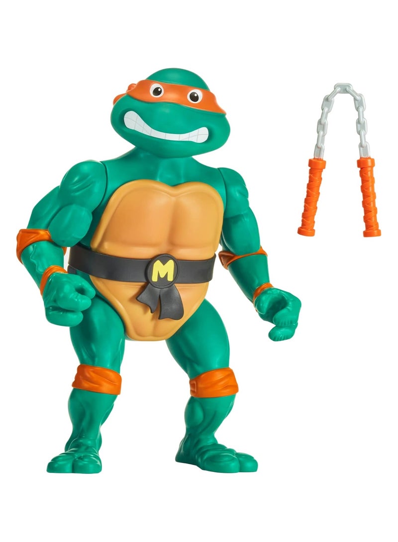 TMNT Teenage Mutant Ninja Turtles: 12” Original Classic Michelangelo Giant Figure - Image 3