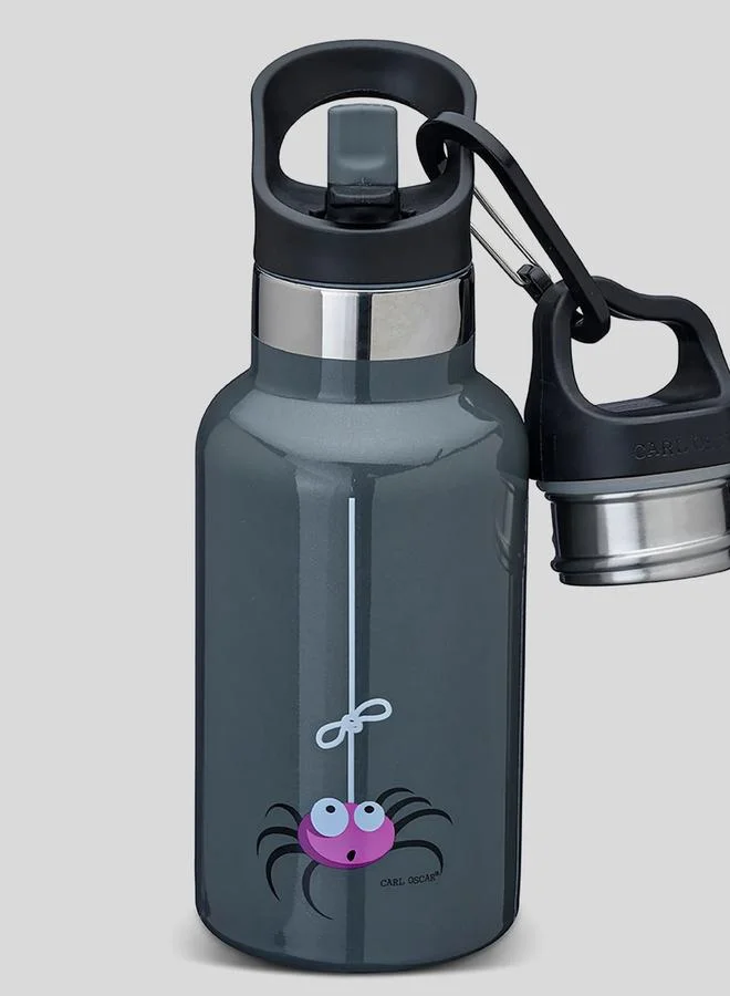 نالجين تيمب فلاس للأطفال سعة 0.35 لتر رمادي