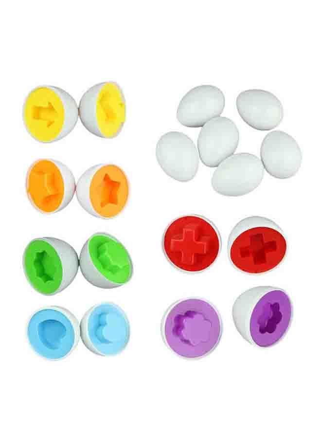 6-Piece Egg Pretend Puzzle Set