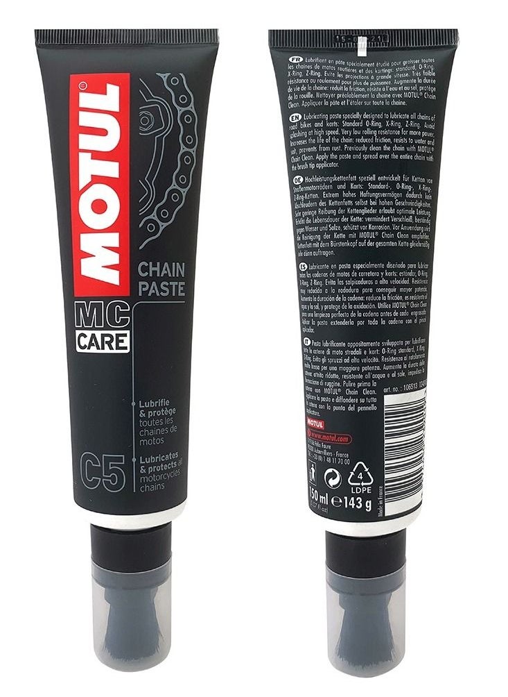 MOTUL Motul C5 Chain Paste For Motorcycle Chain - 150ml 