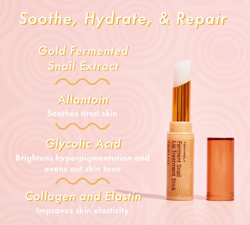 توني مولي Timeless Ferment Snail Lip Treatment Stick - Image 4