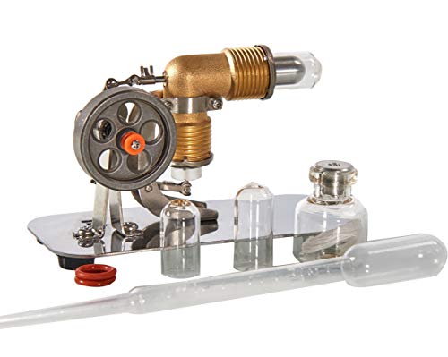 Sunnytech Mini Hot Air Stirling Engine Motor Model Educational Toy Kits Electricity HA001 - Image 1