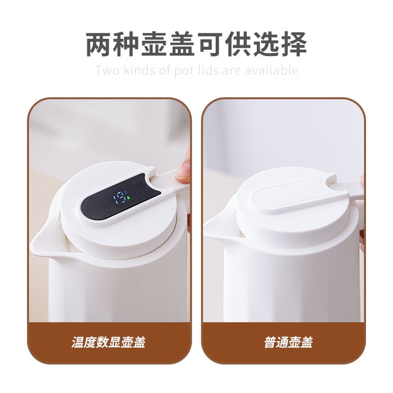 Nordic Thermal Carafe 1L Large Capacity032 coffee pink temperature measurement 032 coffee pink temperature measurement 
