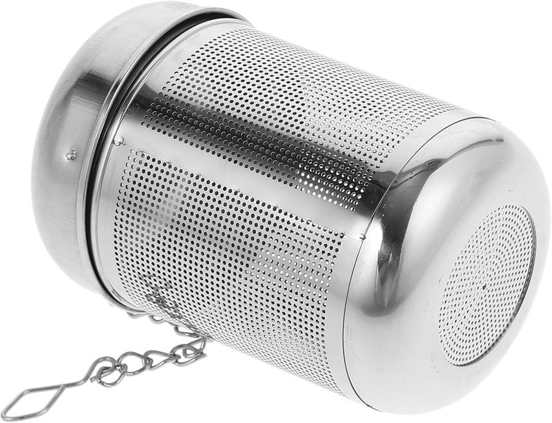 IMIKEYA Stainless Steel Seasoning Ball and Tea Leaf Strainer Reusable Metal Steeper for Loose Leaf Tea and Soup Flavoring, Medium Size Portable Filter for Kitchen Cooking - Image 1