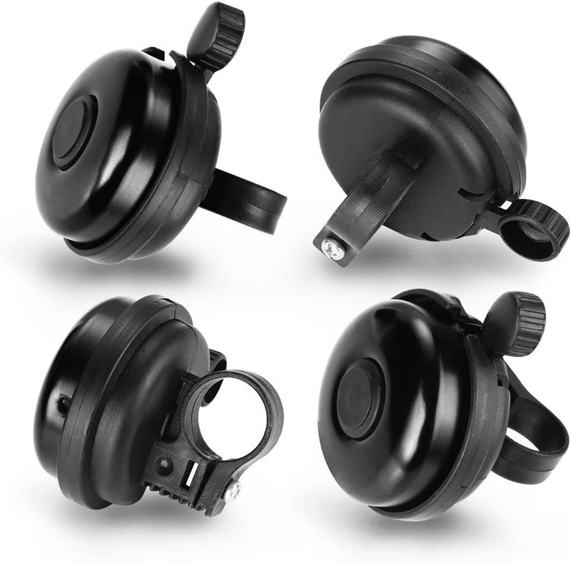 RIANZ Bicycle Cycle Round Bell, Clearer Louder Longer Tone Horn for Cycling (Black) - Image 3