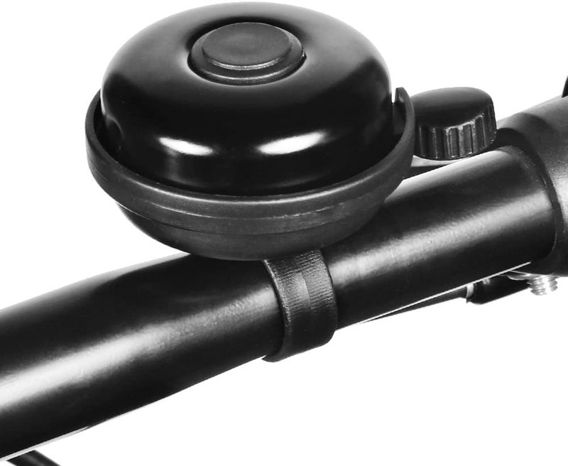 RIANZ Bicycle Cycle Round Bell, Clearer Louder Longer Tone Horn for Cycling (Black) - Image 2