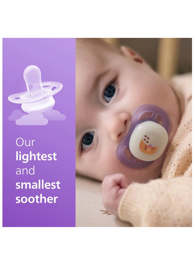 Philips Avent Ultra Start Nighttime Sthr 0-2M Girl X2 - Image 2