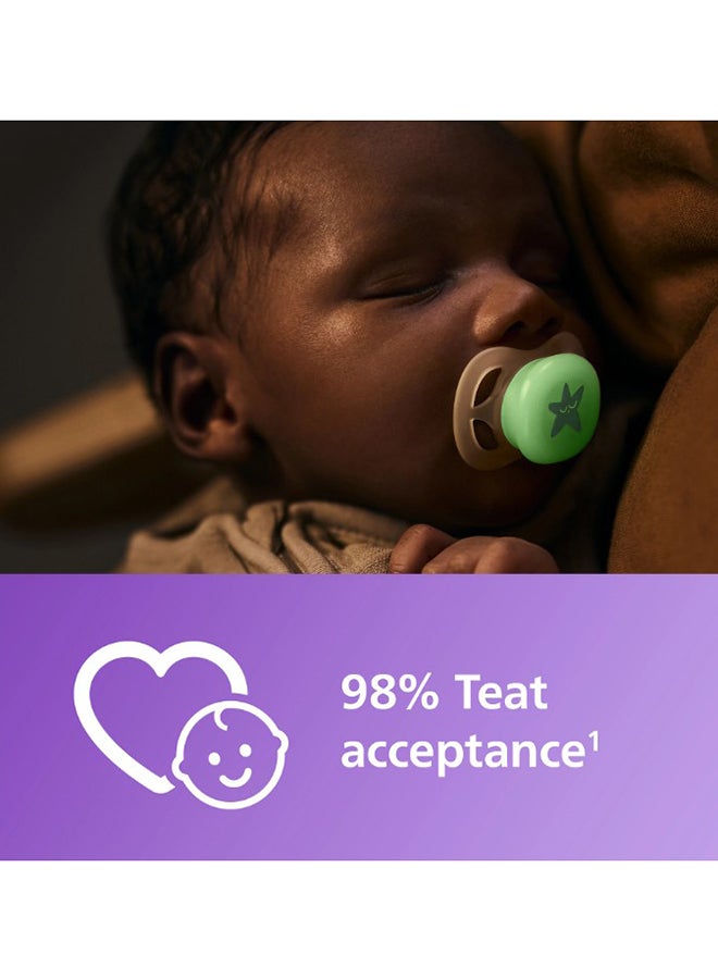 Philips Avent Ultra Start Nighttime Sthr 0-2M Girl X2 - Image 3