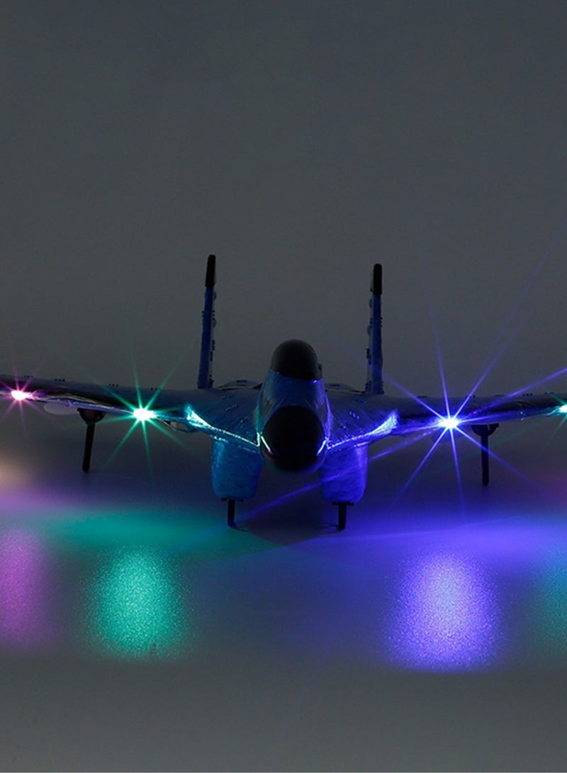 RC Airplane with Light Model Aircrafts EPP Foam Fighter Rechargeable Gliding Airplane  - Image 5