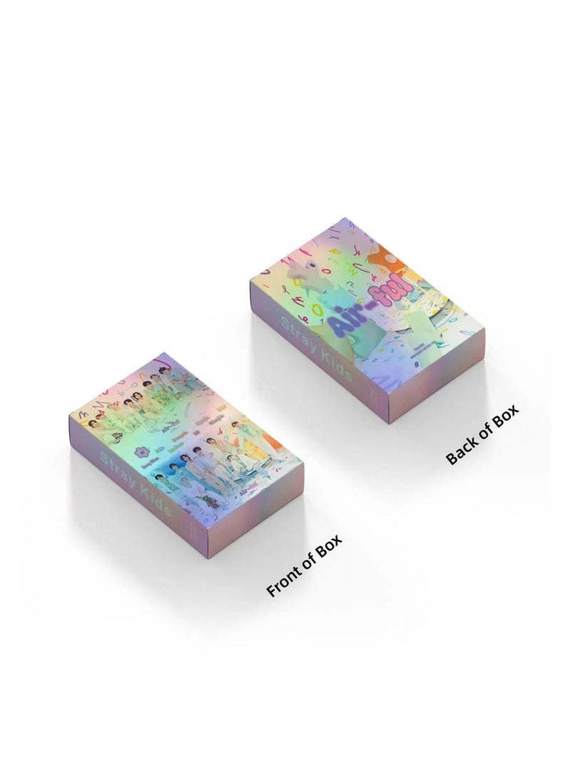 NIBEMINENT 55 Pcs Kpop Stray Kids Air-ful Lomo Cards Card For Fans Collection Gifts - Image 3