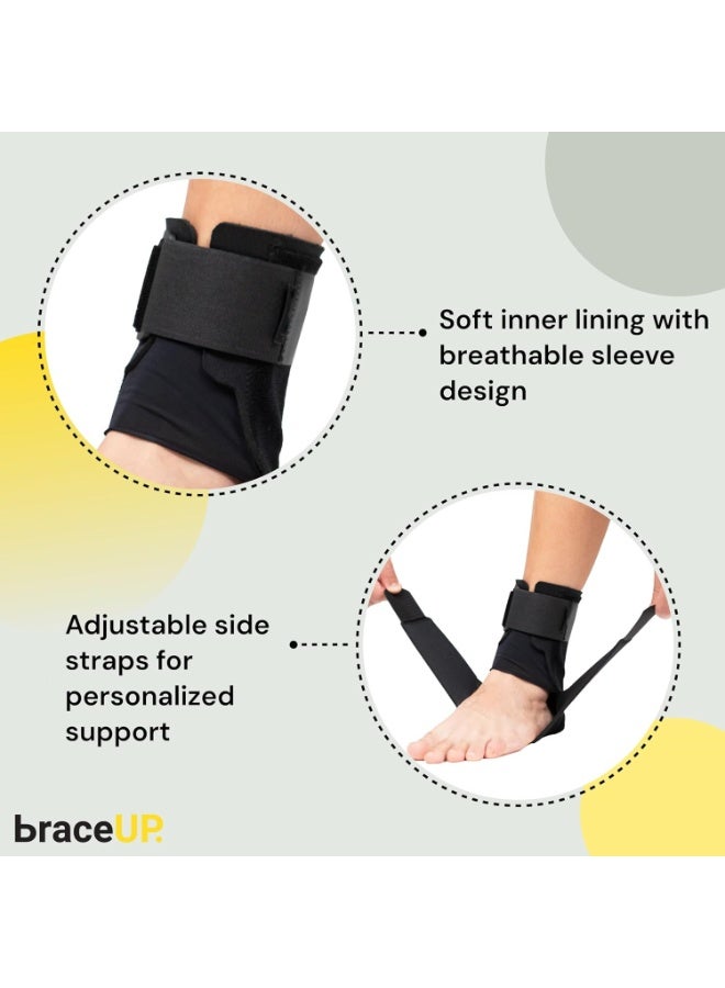 Ankle Brace - Relieve Pain, Enhance Stability for Foot Pain, Sprained Ankle, Achilles Tendonitis, Men and Women - Image 3