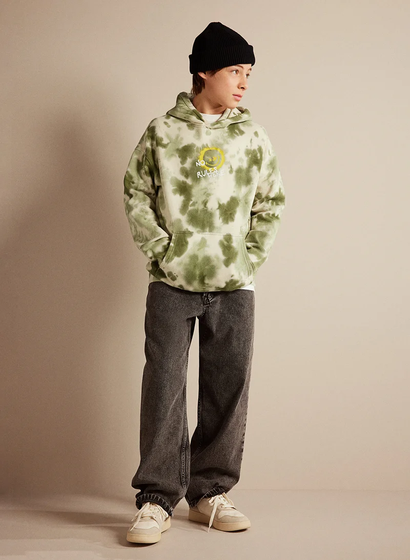 اتش اند ام Motif-Detail Hoodie