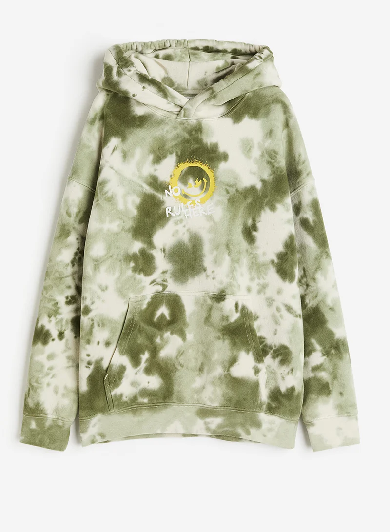 اتش اند ام Motif-Detail Hoodie