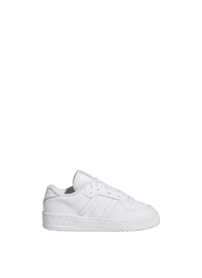 Adidas Adidas Rivalry Low C White Basketball Shoes For Kids Unisex 10K  - Image 2