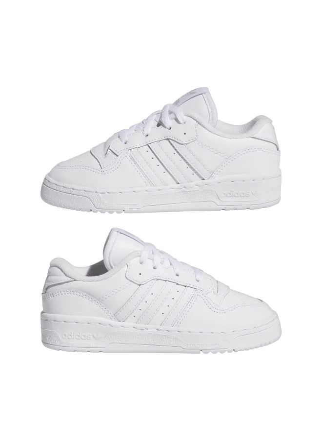 Adidas Adidas Rivalry Low C White Basketball Shoes For Kids Unisex 10K
