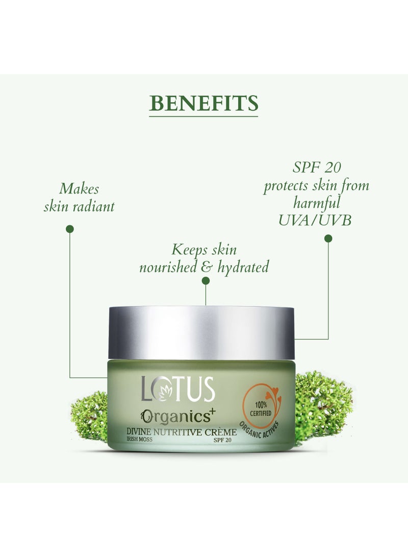 Lotus كريم مغذي عضوي + SPF 20 - Image 3