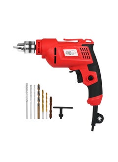 Wonder Cut WONDERCUT Electric Drill WCEDRF10R7 550W Copper Armature 2800 RPM Chuck 10 mm ForwardReverse for Wood Metal Work with Variable Speed Control With 7 Bits  - Image 1