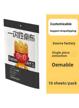 Disposable Tablecloth Tablecloth Takeaway Export Round Table Thickening Extraction Transparent Household Banquet Shop Dust-proof Factory-Color:White (0.8C For Thickened Leaflet)-Specifications:100*180cm - pzsku/Z68ACB5ABFD31D95740CDZ/45/_/1742805441/77694db4-d632-48d1-b39d-5b13b04e18ac