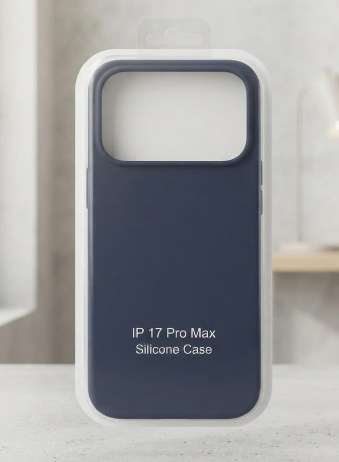 Apple iPhone 17 Pro Max Premium Silicone Case - Premium Silicone Case Cover Designed for Apple iPhone 17 Pro Max - Apple iPhone 17 Pro Max Case Camera and Drop Protection Thin Protective Back Cover Case for Apple iPhone 17 Pro Max