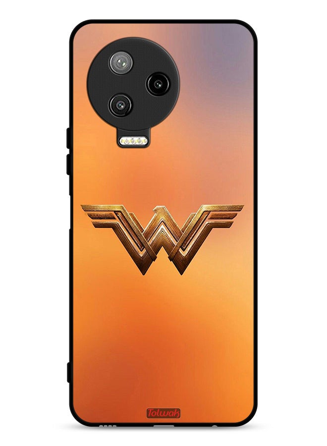 Tolwak Infinix Note 12 Pro 4G Protective Case Cover Wonder Women Logo - Image 1