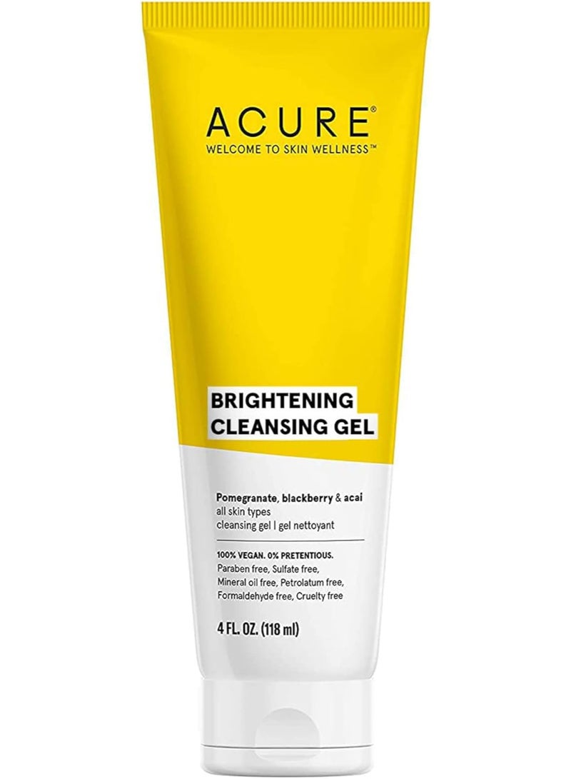 أكيور منظف الوجه الغني بمستخلصات الفاكهة وعامل النمو كلوريلا من اكيور اورجانيكس- 4 اونصة - Image 1