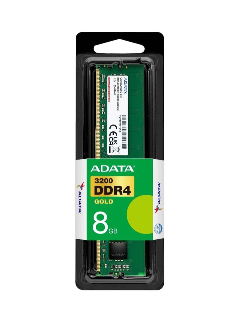 أداتا بطاقة RAM دي 4 3200 بسعة 8GB سي 22 من اداتا - Image 1