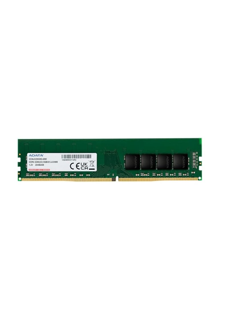 أداتا بطاقة RAM دي 4 3200 بسعة 8GB سي 22 من اداتا - Image 3