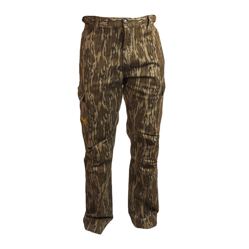 HOT SHOT Menâ€™s Camo Performance Pant â€“ MO Original Bottomlands Hunting Outdoor Apparel, X-Large - Image 1