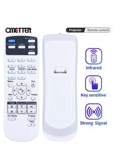 OMETTER Hot sale 1pc Universal Projector Remote Control For Epson 1599176 EX3220 EX5220 EX5230 EX6220 EX7220 725HD 730HD  - Image 1