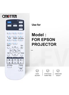 OMETTER Hot sale 1pc Universal Projector Remote Control For Epson 1599176 EX3220 EX5220 EX5230 EX6220 EX7220 725HD 730HD  - Image 2