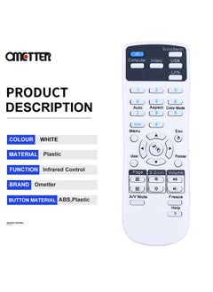 OMETTER Hot sale 1pc Universal Projector Remote Control For Epson 1599176 EX3220 EX5220 EX5230 EX6220 EX7220 725HD 730HD  - Image 3