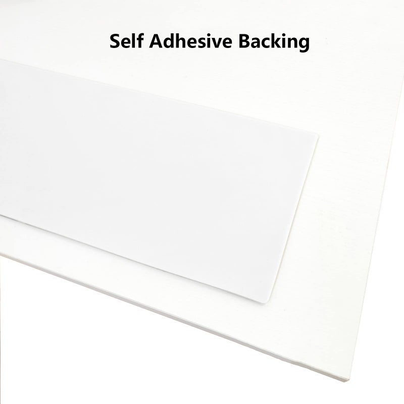 Galofay Silicone Door Kick Plate 6X28 Inches, Self Adhesive Flexible Rubber Tape Stick On Scratches Protector Plates For Doors, 6""X 28"" White - Image 4