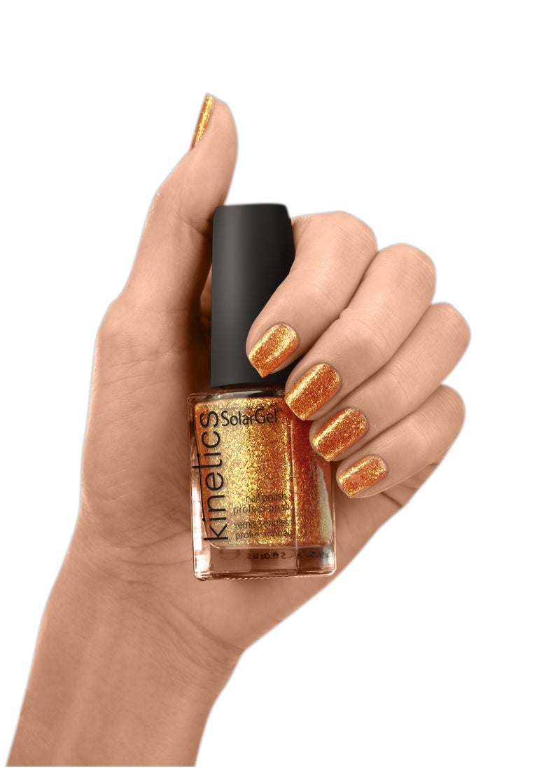 KINETICS SOLARGEL PROFESSIONAL NAIL POLISH 15 ML | #415 SPARKLING  - Image 2