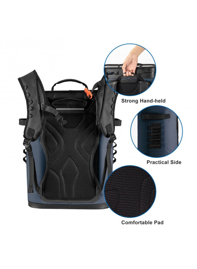 Rockbros ROCKBROS Backpack Cooler Bag Insulated Leak-Proof Soft Cooler Waterproof 30 Can Portable Large Backpack with Cooler for Camping, Beach, Picnic, Party, Fishing, Floating, Outdoor Activities - Image 3