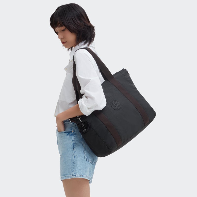 KIPLING KIPLING حقيبة كيبيلينغ النسائية أسيني، حقيبة خفيفة يومية، حقيبة كتف نايلون - Image 3