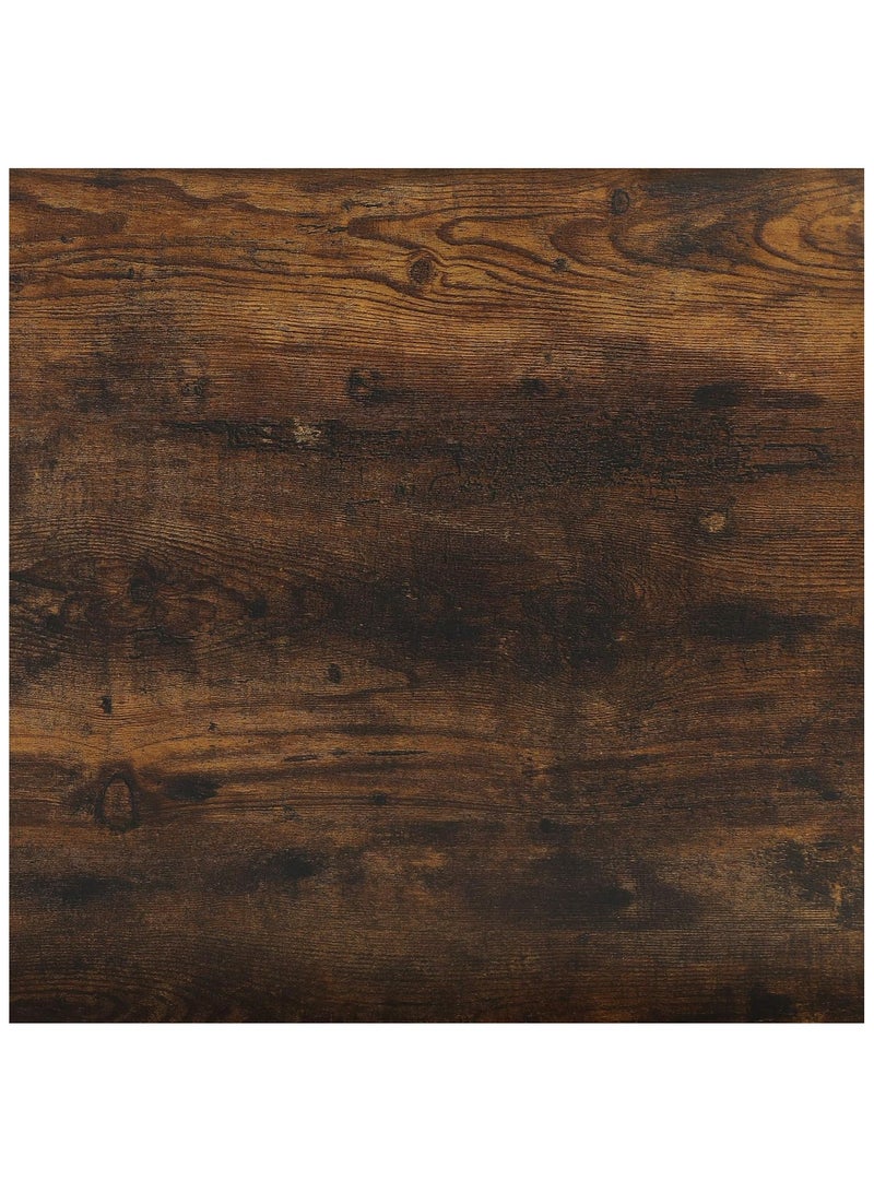 غوغويا رف كتب منظم أرفف تخزين بـ 5 مكعبات مع لوحة خلفية، منظم تخزين مكعبات خشبية حديثة لغرفة المعيشة، غرفة النوم، غرفة الأطفال، بني ريفي، سهل التركيب - Image 5