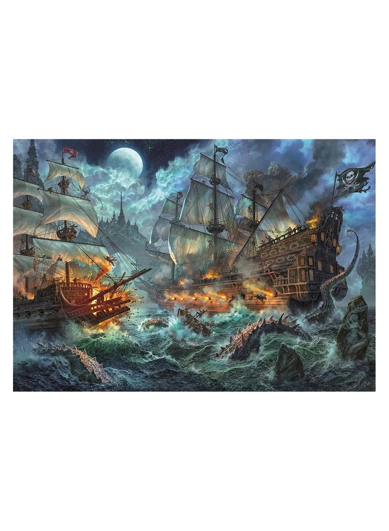 Clementoni - Pirates Battle Puzzle 6000 Pieces - 36530 - Image 2