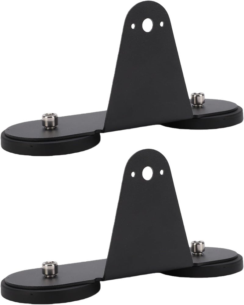 Pomya 2 Pcs 66mm Magnetic LED Light Bar Mounting Bracket, Strong Suction Hood Roof Mount with Rubber Pad, No Drill Universal Fit for Truck SUV Offroad Vehicles - Image 3
