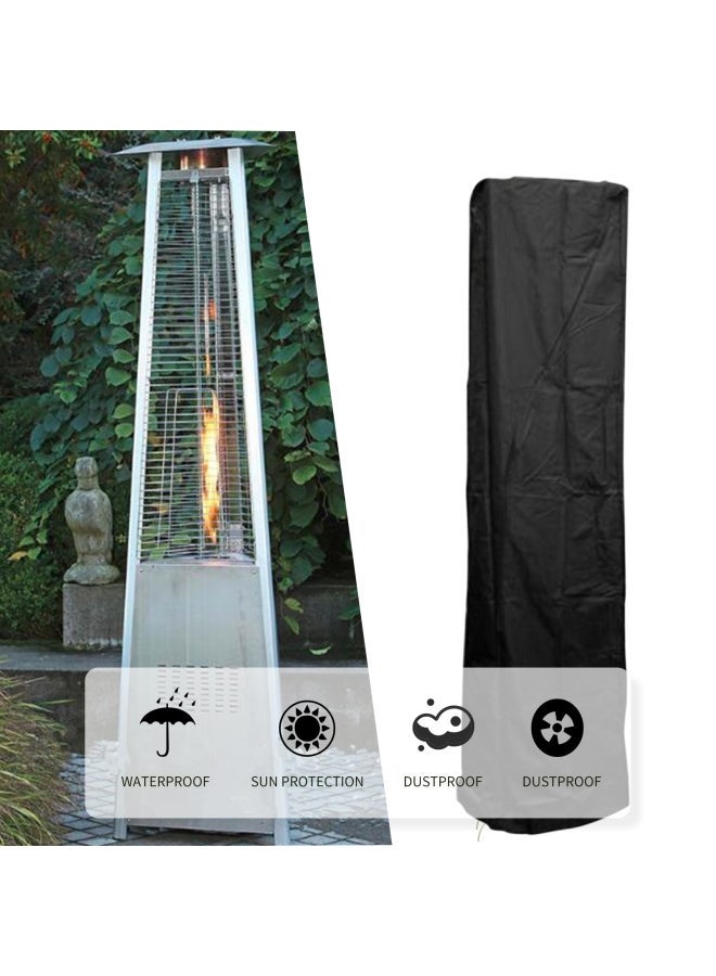 NIBEMINENT Outdoor Gas Heater Cover Black - Image 2