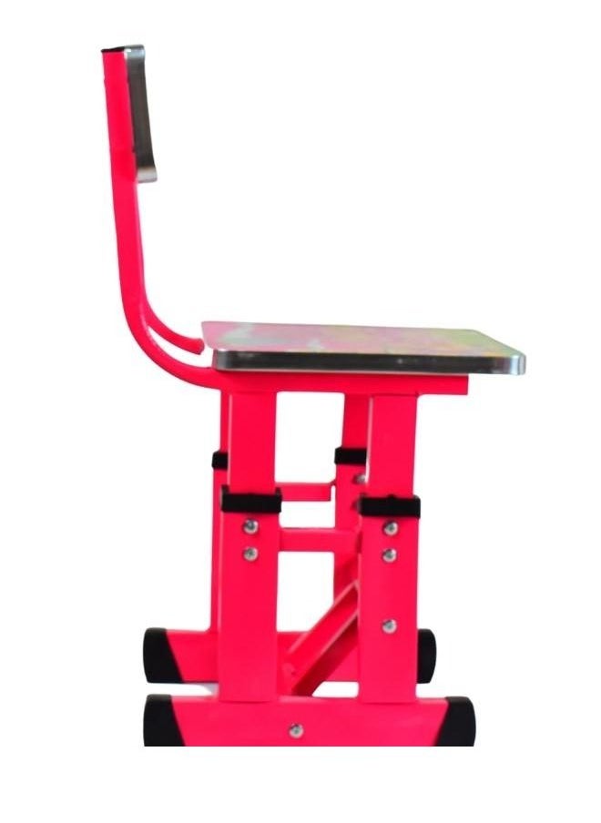 ALSAEED - Education Study Table And Chair With Attached Clock - Image 1